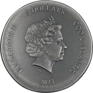 Cook Islands / Silver Ounce 2023 Numismatic Icons - Arethusa - obverse photo