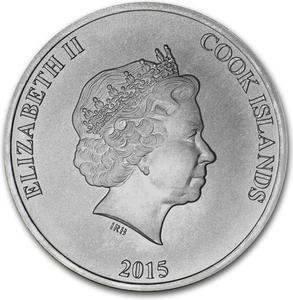 Cook Islands / Silver Half Ounce 2015 HMS Bounty - obverse photo