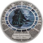 Five Dollar Silver 2016 Ghost Ships - Flying Dutchman: Photo Coin, Cook Islands, Five Dollar Silver 2016 Ghost Ships - Flying Dutchman / thumbnail