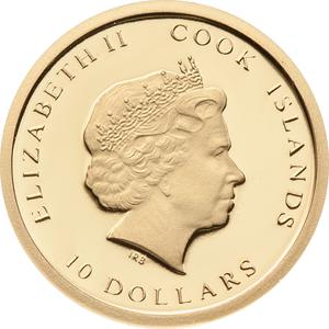 Cook Islands / Gold Gram 2012 Deutschland III - obverse photo