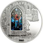Silver Fifty Grams 2014 Windows of Heaven - Washington National Cathedral: Photo Coin, Cook Islands, Silver Fifty Grams 2014 Windows of Heaven - Washington National Cathedral / thumbnail