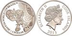 One Dollar Silver 2013 FIFA World Cup: Photo Coin, Cook Islands, One Dollar Silver 2013 FIFA World Cup / thumbnail