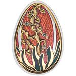 Five Dollars Silver 2013 Imperial Egg in Red: Photo Coin, Cook Islands, Five Dollars Silver 2013 Imperial Egg in Red / thumbnail