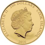 Gold Half Ounce 2016 Pope Francis: Photo Coin, Cook Islands, Gold Half Ounce 2016 Pope Francis / thumbnail
