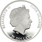Silver Three Ounces 2015 Tutankhamun’s Throne: Photo Coin, Cook Islands, Silver Three Ounce 2015 Tutankhamun’s Throne / thumbnail