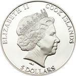 Five Dollars Silver 2012 PGA Tour - Golf Ball: Photo Coin, Cook Islands, Five Dollars Silver 2012 PGA Tour - Golf Ball / thumbnail