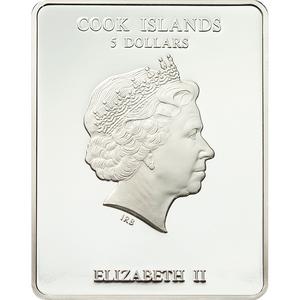 Cook Islands / Five Dollars Silver 2012 The Holy Bible - obverse photo