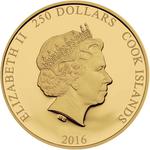 Gold Ounce 2016 Pope Francis: Photo Coin, Cook Islands, Gold Ounce 2016 Pope Francis / thumbnail