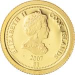 One Dollar Gold 2007 Monaco Grace Kelly: Photo Coin, Cook Islands, One Dollar Gold 2007 Monaco Grace Kelly / thumbnail