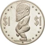 One Dollar 1979: Photo Coin, Cook Islands, One Dollar 1979 / thumbnail