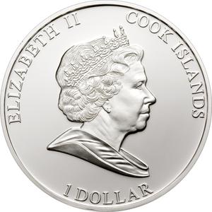 Cook Islands / One Dollar 2008 Ferrari F2008 - obverse photo
