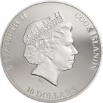 Silver Two Ounces 2018 Spirit of Trains- Mallard: Photo Coin, Cook Islands, Silver Two Ounces 2018 Spirit of Trains- Mallard / thumbnail