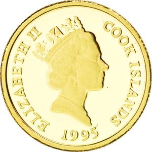 Cook Islands / Twenty Dollars Gold 1995 America - obverse photo