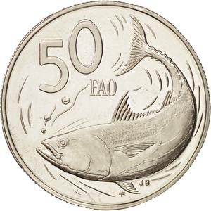 Cook Islands / Fifty Cents 1979 FAO - reverse photo