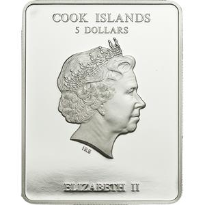 Cook Islands / Five Dollars Silver 2012 Nativity of the Blessed Virgin Mary - obverse photo