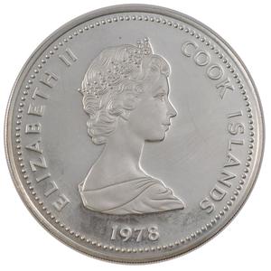 Cook Islands / Ten Dollars 1978 Coronation Jubilee - obverse photo