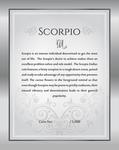 Silver Twenty Grams 2014 Scorpio: Photo Coin, Cook Islands, Silver Twenty Grams 2014 Scorpio / thumbnail