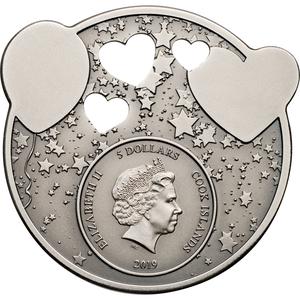 Cook Islands / Silver Ounce 2019 Lullaby - Little Princess - obverse photo
