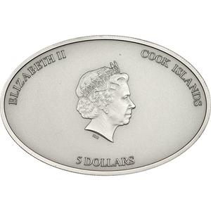 Cook Islands / Five Dollars Silver 2014 Florence Cathedral - obverse photo
