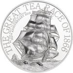 Silver Ounce 2016 The Great Tea Race: Photo Coin, Cook Islands, Silver Ounce 2016 The Great Tea Race / thumbnail