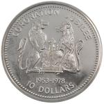 Ten Dollars 1978 Coronation Jubilee: Photo Coin, Cook Islands, Ten Dollars 1978 Coronation Jubilee / thumbnail