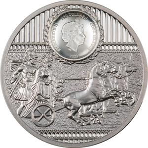 Cook Islands / Platinum Ounce 2023 Sparta - obverse photo