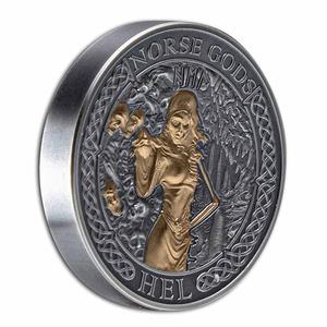 Cook Islands / Silver Two Ounces 2023 Norse Gods - Hel - obverse photo