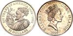 Silver Ounce 1990 Discovery of America: Photo Coin, Cook Islands, Silver Ounce 1990 Discovery of America / thumbnail