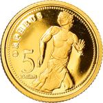 Gold Half Gram 2009 Orpheus: Photo Coin, Cook Islands, Elizabeth II Orpheus - 5 Dollars - 2009 / thumbnail