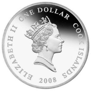 Cook Islands / Silver Ounce 2008 An 148 - obverse photo