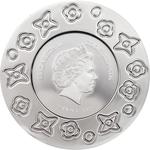 Five Dollars Silver 2017 Murrine Millefiori Glass Art: Photo Coin, Cook Islands, Five Dollars Silver 2017 Murrine Millefiori Glass Art / thumbnail