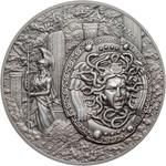 Silver Two Ounces 2018 Shield of Athena: Photo Coin, Cook Islands, Silver Two Ounces 2018 Shield of Athena / thumbnail