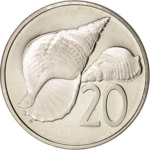 Cook Islands / Twenty Cents 1978 - reverse photo
