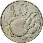 Cook Islands / Ten Cents 1983 - reverse photo