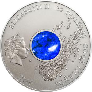 Cook Islands / Silver Three Ounces 2016 Campo del Cielo Meteorite - obverse photo