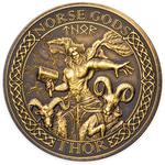 Silver Ounce 2023 Norse Gods - Thor: Photo Coin, Cook Islands, Silver Ounce 2023 Norse Gods - Thor / thumbnail