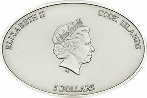 Cook Islands / Silver Twenty-five Grams 2013 Ceilings of Heaven - obverse photo