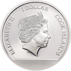 Cook Islands / Silver Tenth-Ounce 2021 Love Globe - obverse photo