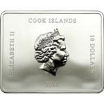 Ten Dollars Silver 2014 Palace of Caserta: Photo Coin, Cook Islands, Ten Dollars Silver 2014 Palace of Caserta / thumbnail