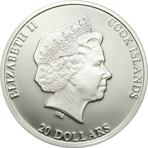 Cook Islands / Silver Three Ounces 2013 Virgin of Vladimir - obverse photo