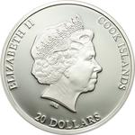 Silver Three Ounces 2013 Virgin of Vladimir: Photo Coin, Cook Islands, Silver Three Ounce 2013 Virgin of Vladimir / thumbnail