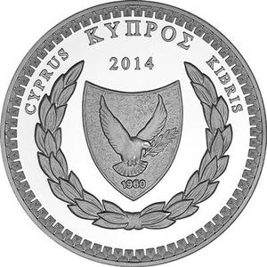 Cyprus / Silver Ounce 2014 Costas Montis - obverse photo