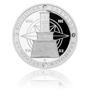 Czech Republic / Silver Ounce 2014 Babylon Tower - reverse photo