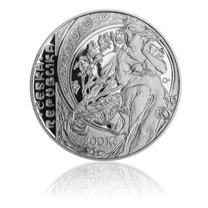 Czech Republic / Two Hundred Korun 2010 Alfons Mucha - obverse photo