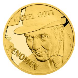 Czech Republic / Gold Half Ounce 2019 Karel Gott - Phenomenon - reverse photo