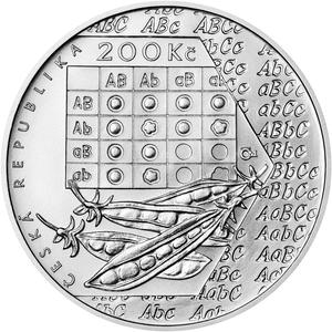 Czech Republic / Two Hundred Korun 2022 Gregor Mendel - obverse photo