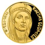 Gold Ounce 2021 Princess Ludmila: Photo Coin, Czech Republic, Gold Ounce 2021 Princess Ludmila / thumbnail