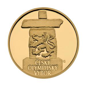 Czech Republic / Gold Quarter Ounce 2010 Olympic Games - obverse photo