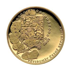 Czech Republic / Gold Five Ducats 2005 Premysl the Ploughman - obverse photo