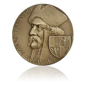 Czech Republic / Brass Medal - Premyslids of Opava - reverse photo